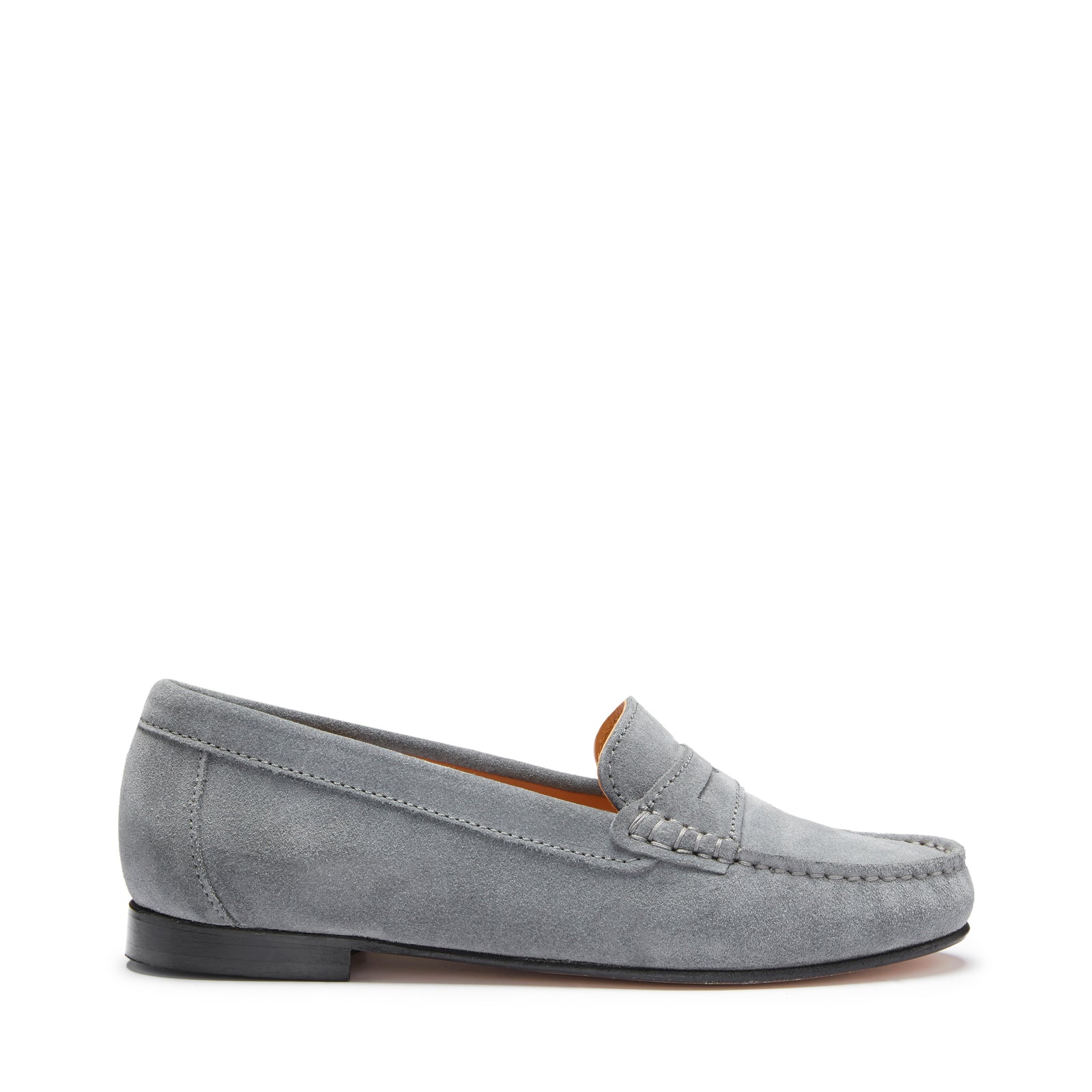 Grey hot sale penny loafers